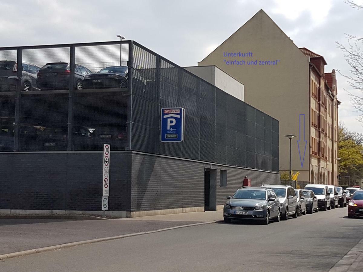 Unterkunft Einfach Und Zentral Erfurt Exterior photo